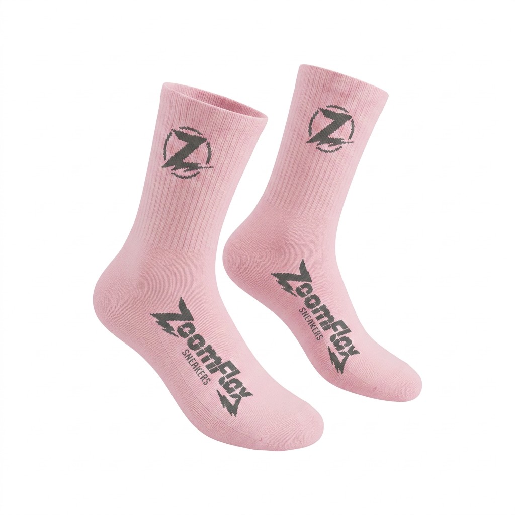 Calcetines ZoomFlax rosados