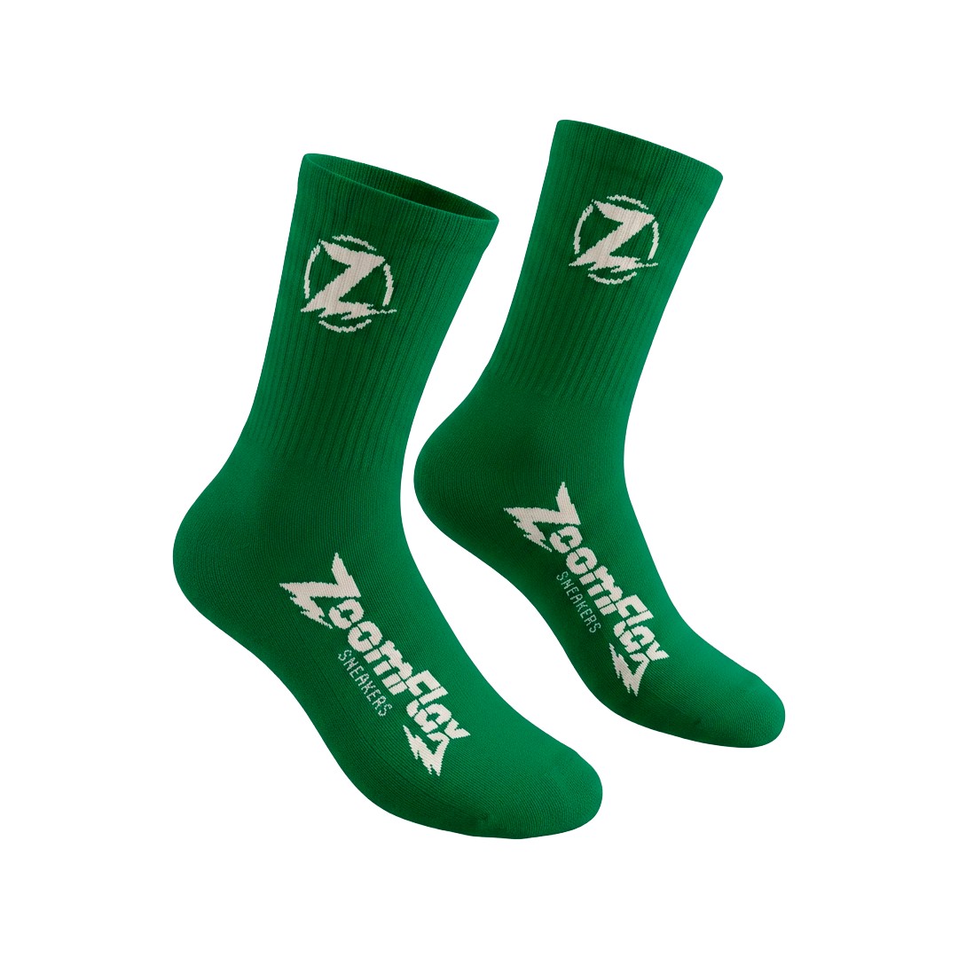 Calcetines ZoomFlax verdes